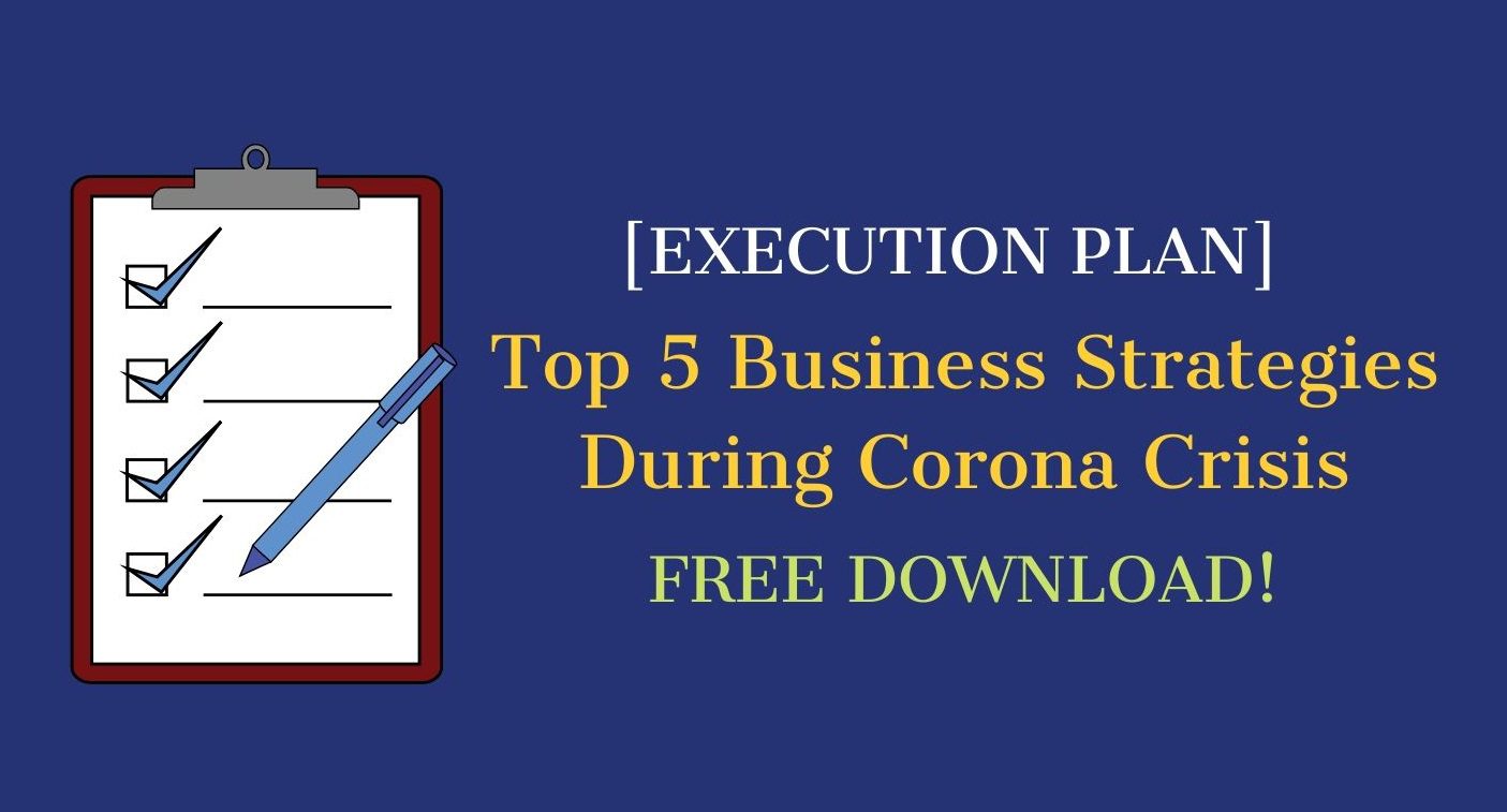 Top 5 Business Strategies During Corona Crisis Cover