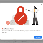 Ad account disable