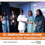 Dr. Maliha Mannan Ahmed Appointed as Vice-President of BIBC