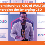 Goolam Murshed CEO of Walton is the Emerging CEO of the Year 2022