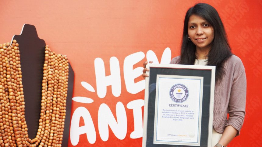 Guinness World Record Best Bangladeshi Bead Artist