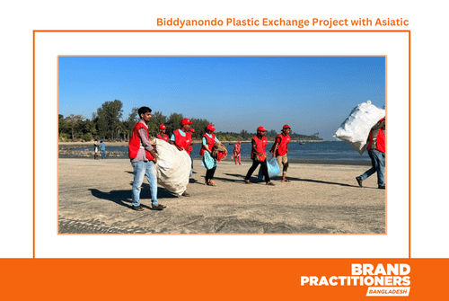 Biddyanondo Plastic Exchange Project with Asiatic