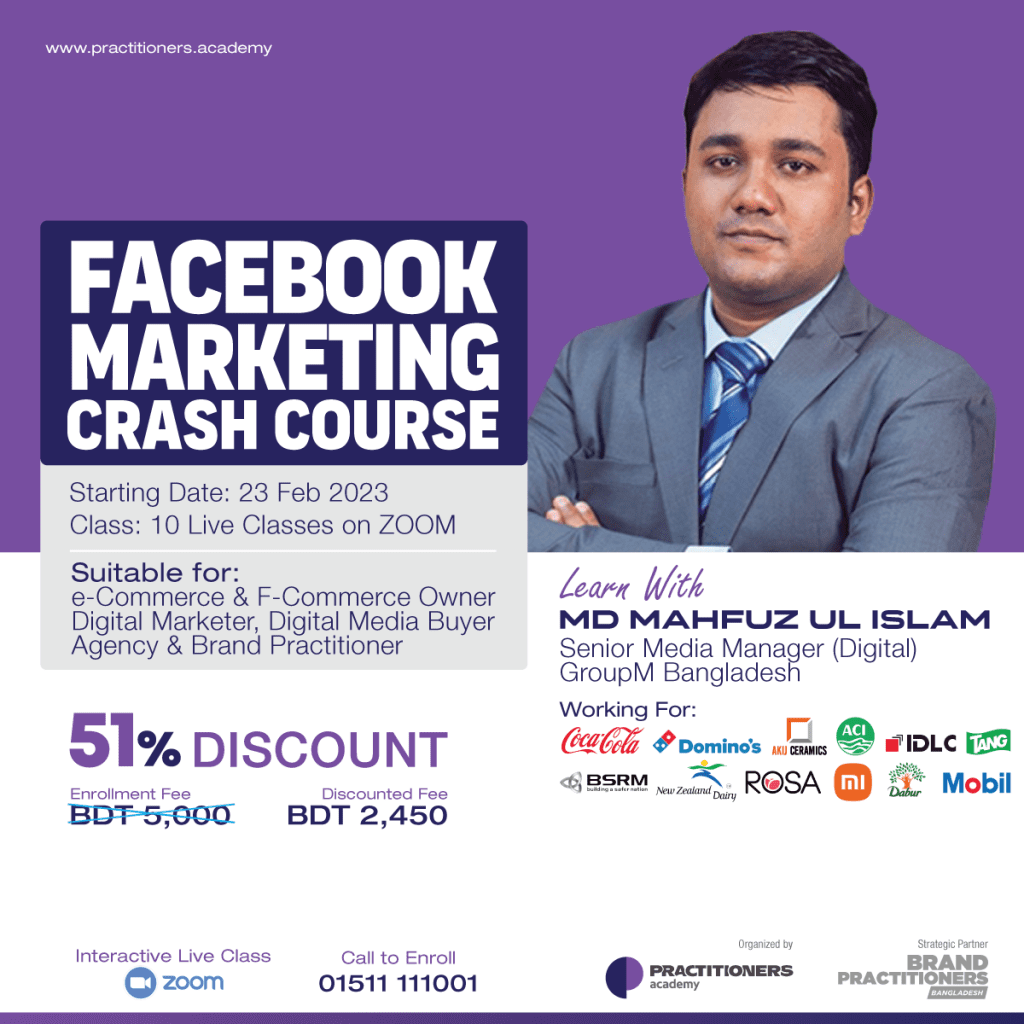 FaceBook Marketing Course by Mahfuzul Islam