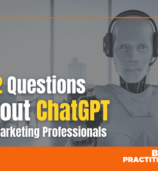 162 Questions about chatGPT by marketing professionals