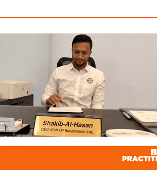 Gulf Oil Bangladesh appoints Shakib Al Hasan as CEO for a day