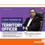 Performing Territory Officer Course by GM Kamrul Hassan