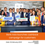 Bank Asia launches cashback campaign for customers