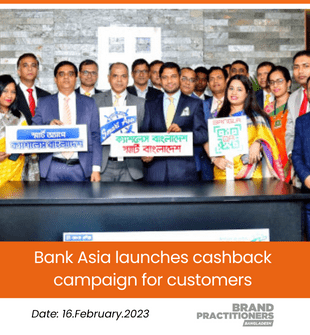 Bank Asia launches cashback campaign for customers