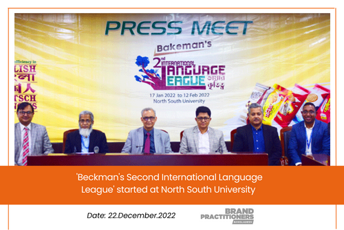 'Beckman's Second International Language League' started at North South University