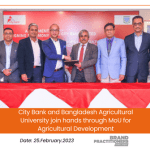City Bank and Bangladesh Agricultural University join hands through MoU for Agricultural Development