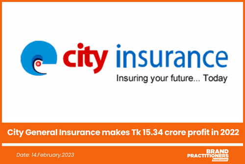 City General Insurance makes Tk 15.34 crore profit in 2022