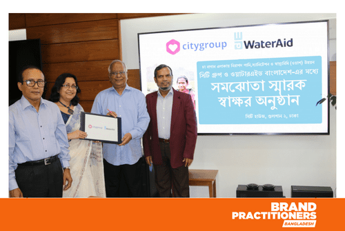 City Group and WaterAid signs MoU to improve access to safe water, sanititaion and hygiene services