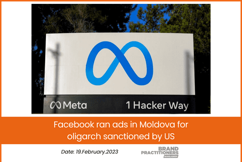 Facebook ran ads in Moldova for oligarch sanctioned by US