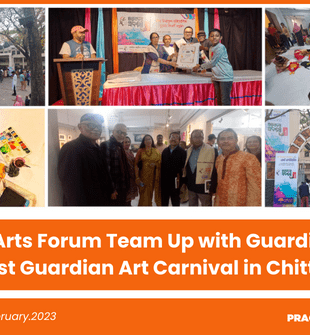 Fine Arts Forum Team Up with Guardian Life to Host Guardian Art Carnival in Chittagong