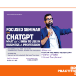 Focused Seminar on ChatGPT Webinar with Munaf Mojib Chowdhury