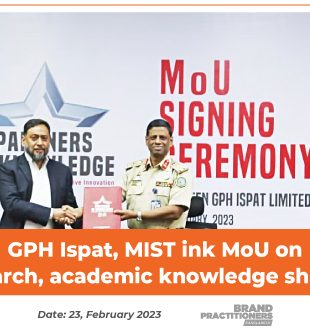 GPH Ispat, MIST ink MoU on research, academic knowledge sharing