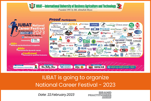 IUBAT is going to organize National Career Festival - 2023