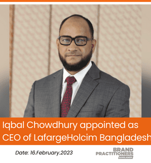 Iqbal Chowdhury appointed as CEO of LafargeHolcim Bangladesh