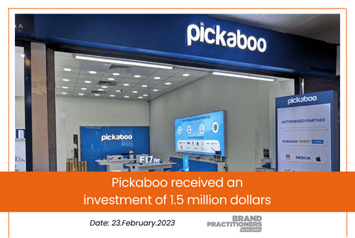 Pickaboo received an investment of 1.5 million dollars