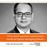 Prime Bank Appoints Syed M Omar Tayub as Deputy Managing Director