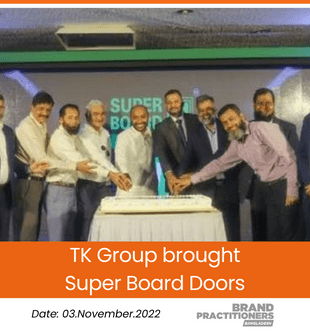 TK Group brought Super Board Doors to the market in a colorful arrangement