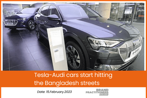 Tesla-Audi cars start hitting the Bangladesh streets