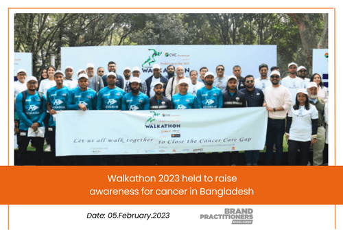 Walkathon 2023 held to raise awareness for cancer in Bangladesh