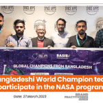 2 Bangladeshi World Champion teams participate in the NASA program