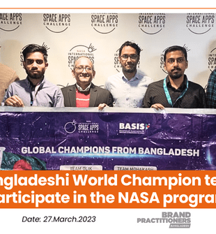 2 Bangladeshi World Champion teams participate in the NASA program