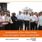 Ambassador of the United States Tours Sonargaon Seeds Crushing Mills