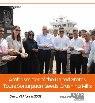 Ambassador of the United States Tours Sonargaon Seeds Crushing Mills