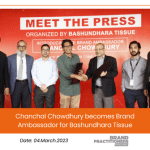 Chanchal Chowdhury becomes Brand Ambassador for Bashundhara Tissue