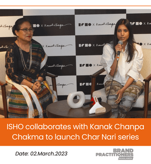 ISHO collaborates with Kanak Chanpa Chakma to launch Char Nari series