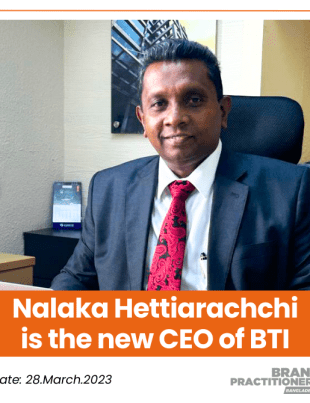 Nalaka Hettiarachchi is the new CEO of BTI