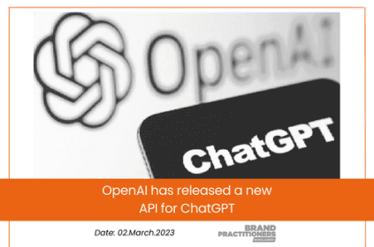 OpenAI has released a new API for ChatGPT