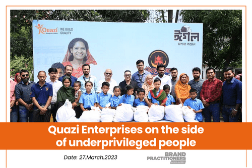 Quazi Enterprises on the side of underprivileged people