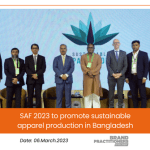 SAF 2023 to promote sustainable apparel production in Bangladesh