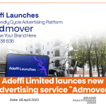 Adeffi Limited launces new advertising service Admover