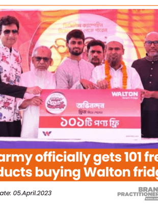 Ex-army officially gets 101 free products buying Walton fridge