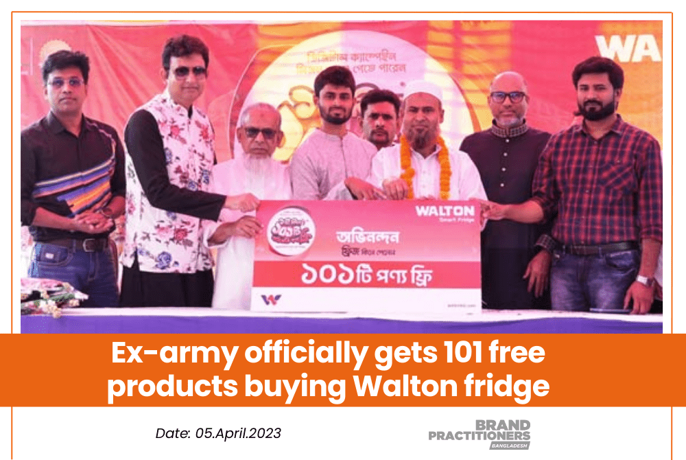 Ex-army officially gets 101 free products buying Walton fridge