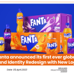 Fanta announced its first ever global Brand Identity Redesign with New Logo