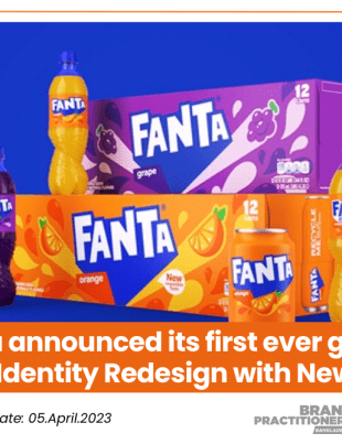 Fanta announced its first ever global Brand Identity Redesign with New Logo