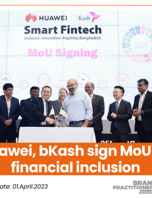 Huawei, bKash sign MoU on financial inclusion