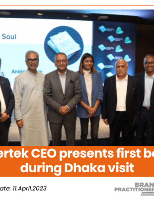 Intertek CEO presents first book during Dhaka visit