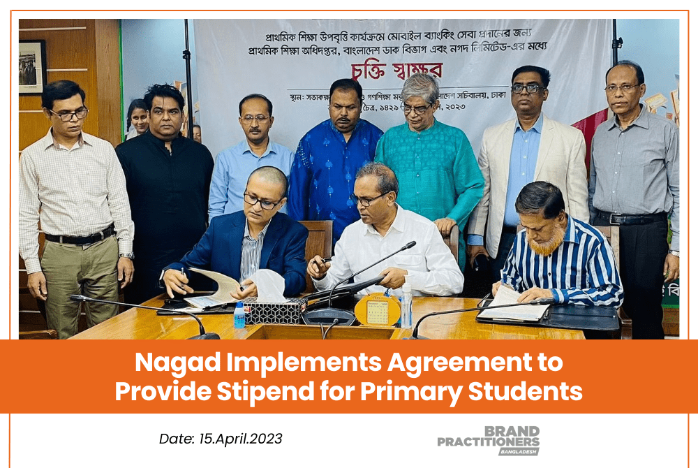 Nagad Implements Agreement to Provide Stipend for Primary Students