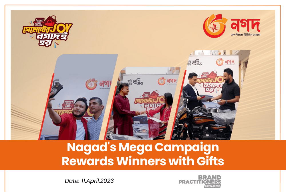 Nagad's Mega Campaign Rewards Winners with Gifts