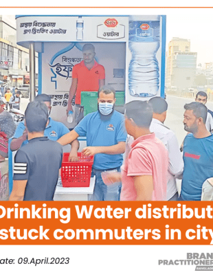 PRAN Drinking Water distributes free iftar to stuck commuters in city traffic