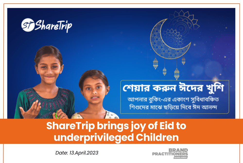 ShareTrip brings joy of Eid to underprivileged Children