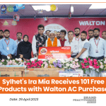 Sylhet's Ira Mia Receives 101 Free Products with Walton AC Purchase