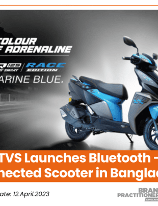 TVS Launches Bluetooth-Connected Scooter in Bangladesh